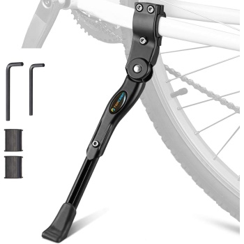 Bike Kickstand Adjustable Aluminium Alloy Bicycle Kickstand Bike Side Kickstand