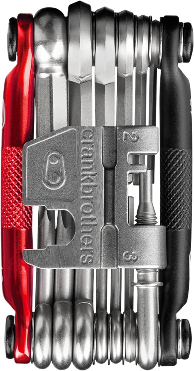 Crankbrothers Multi Tool M 19 Matte Black Red