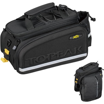 Topeak MTX TrunkBag - Rear Bicycle Bag - Spacious Storage and Easy Mounting