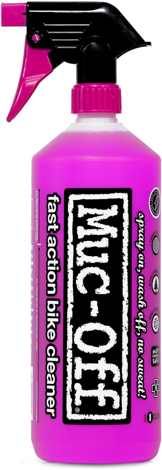 Muc-Off Nano Tech Bike Cleaner 1L | Biodegradable Formula, Safe on Carbon Fibre