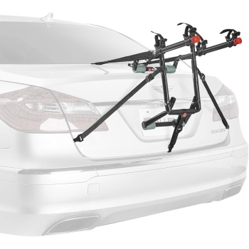 Allen Sports Deluxe 2-Bike Trunk Mount Rack, Model 102DN-R, Black