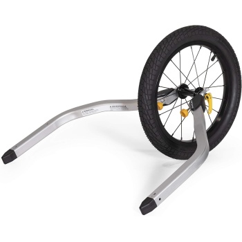 Burley Design Jogger Kit for Bicycle, Aluminum, Black/Silver, 16 inches