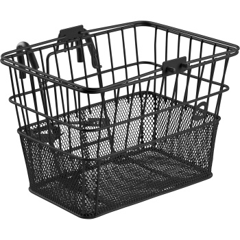 Retrospec Apollo Detachable Front Bike Basket Steel Half-Mesh