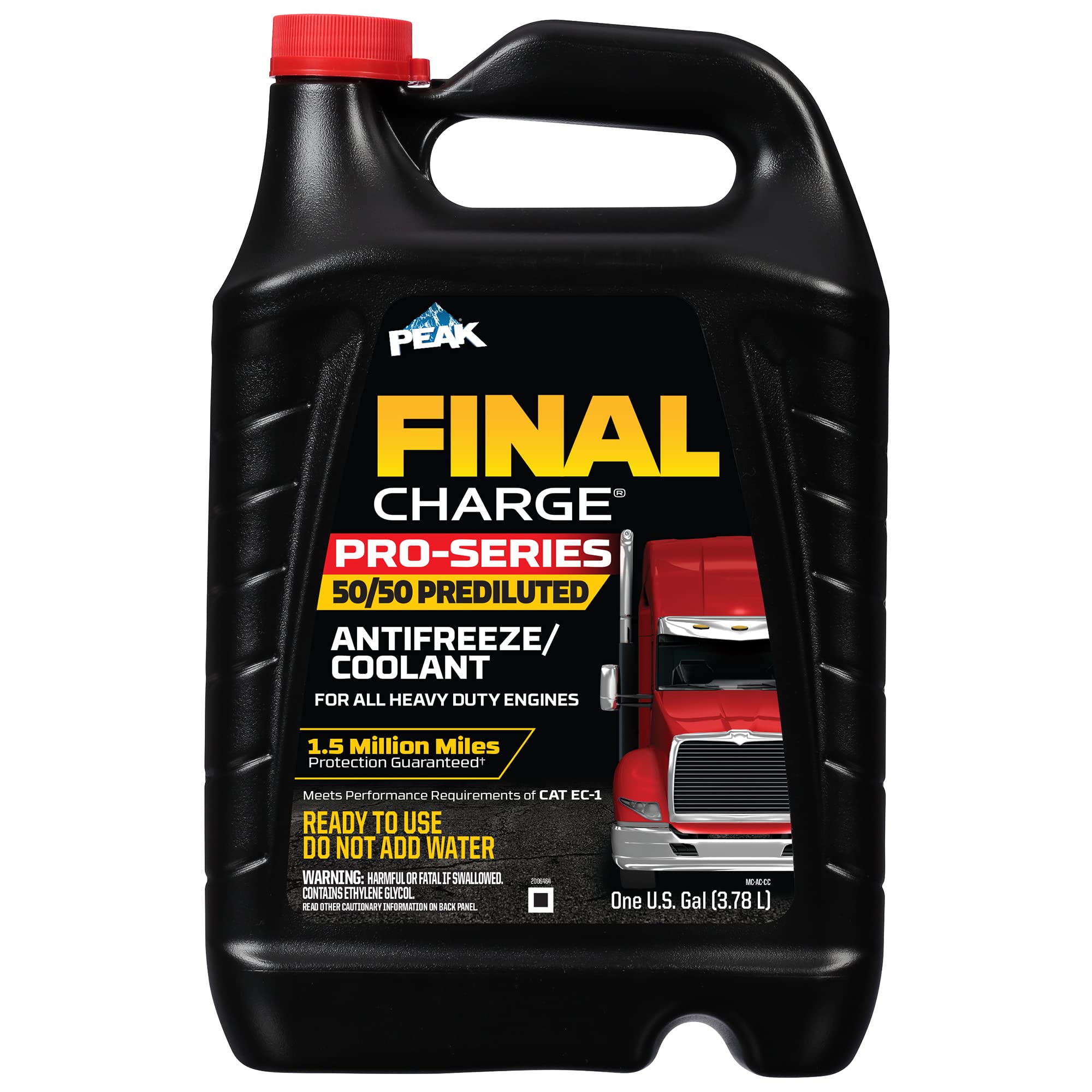 PEAK Final Charge PRO-SERIES Red Antifreeze and Coolant Pre-Mixed