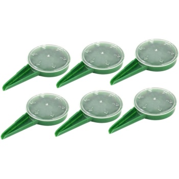 6pcs Adjustable Garden Tool Light Green Planter Settings for Precise Sowing and