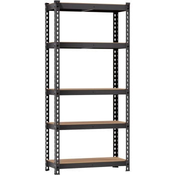 BestOffice 5 Tier Storage Shelves Adjustable Garage Shelves 15.7" D x 35.4" W