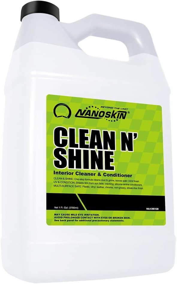 Nanoskin CLEAN N’ SHINE Interior Cleaner, Conditioner & Dressing 1 Gallon