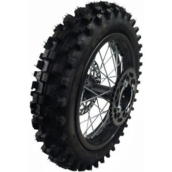 CLEO 80/100-12 Rear Wheel Rim Tire Assembly for 50cc-125cc Dirt Bike taotao TTR