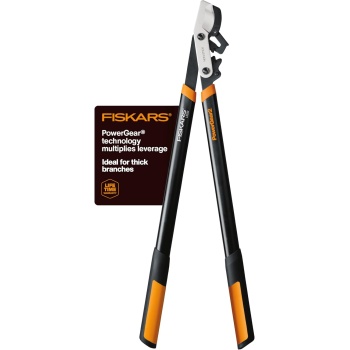 Fiskars 32-Inch Loppers for Tree Trimming, Heavy Duty, Low-Friction Sharp Steel