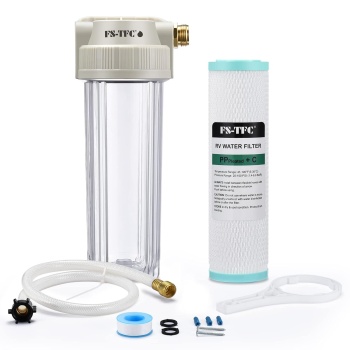 FS-TFC RV Water Filter System Reduces Bad Taste, Odors, Chlorine, Sediment