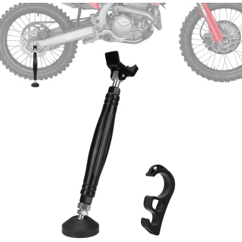 Motorcycle Wheel Lift Stand Front and Rear Easy Portable Jack Stand Chain