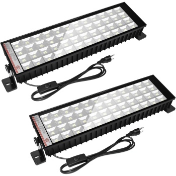 120W LED Shop Light, 44 Light Module Array,13200LM Ultra Bright Garage Lighting