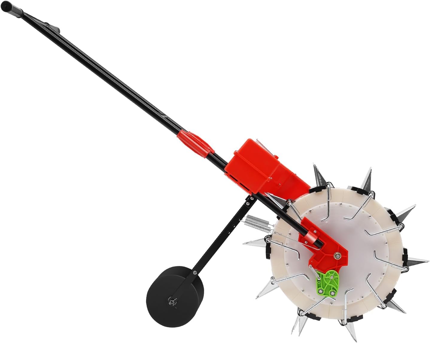 Manual Garden Seeder, Precision Hand-Push Garden Push Seeder 6.3in Spacing