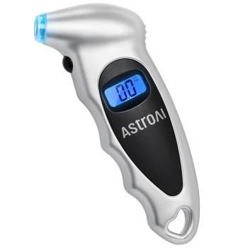AstroAI Digital Tire Pressure Gauge 0-150PSI Calibrated to ANSI B40.7 +/-1PSI