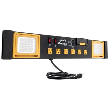 Performance Tool W2279 Commercial Grade Power Station with 6 Outlets, 2 USB