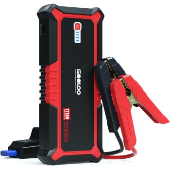 GOOLOO Upgraded GP3000 Jump Starter 3000A Peak Car Starter (Up to 9L Gas or 7L