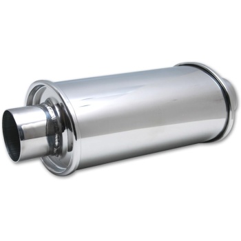 Vibrant Performance 1141 2.5' Ultra Quiet Resonator, Silver