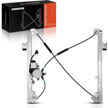 A-Premium Front Driver Side Power Window Regulator w/Motor Replacement