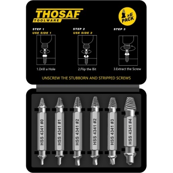 Gifts for Men,THOSAF Damaged Screw Extractor Set,Fathers Day Gifts for Dad from