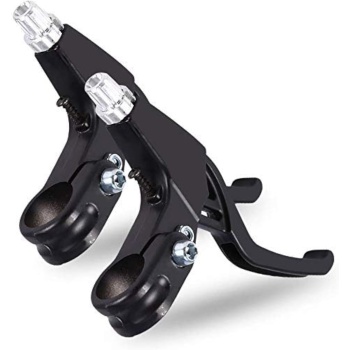 DISIWENE 1 Pair Bicycle Brake Lever, V-Brake Handlebar Aluminium Alloy Bike