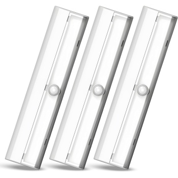 Brilliant Evolution Wireless LED Stair Lights with Motion Sensor - 3-Pack