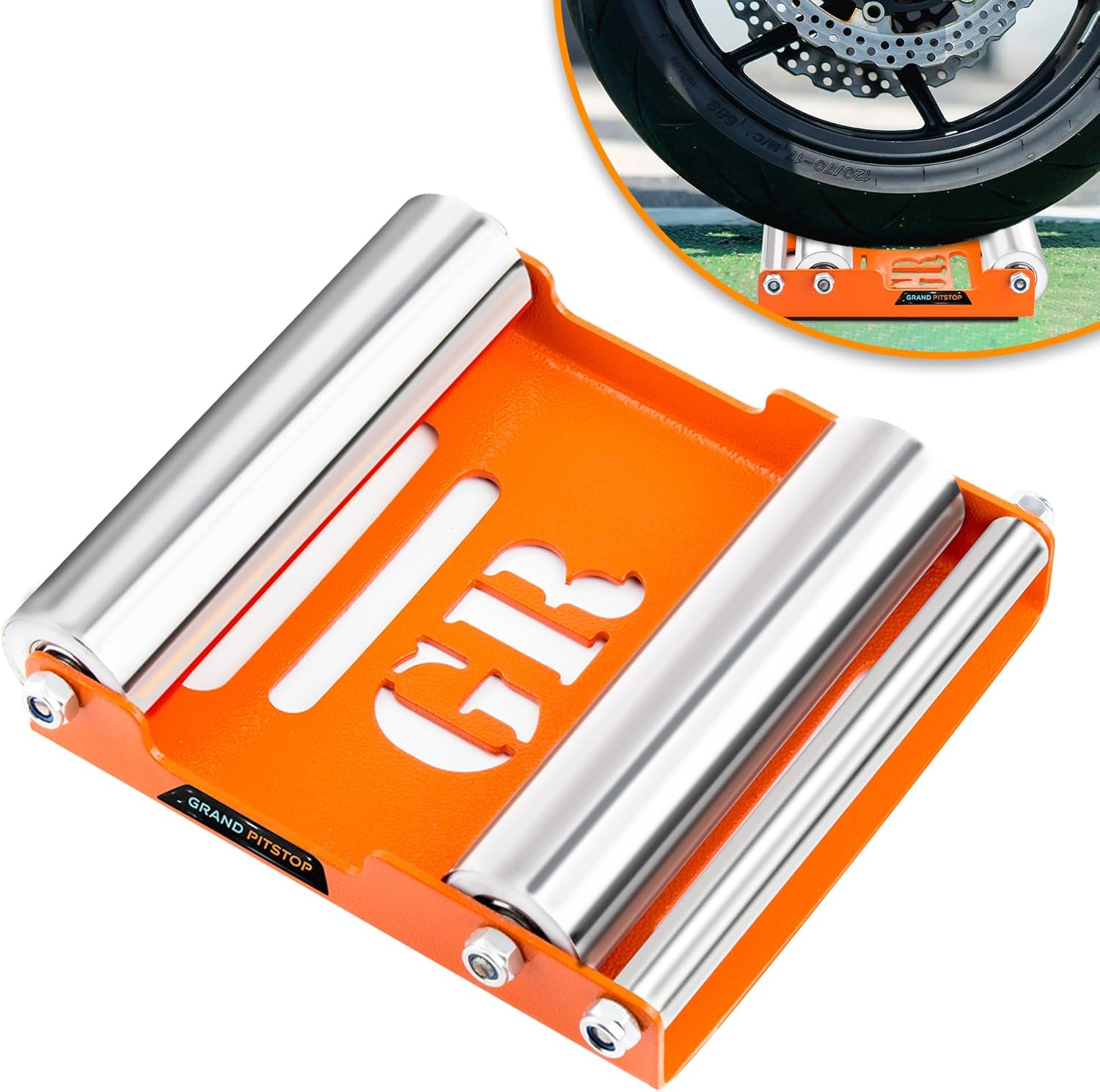 Grand Pitstop Motorcycle Wheel Cleaning Stand - Paddock Stand Replacement