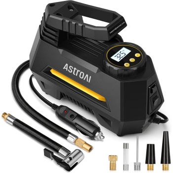 AstroAI AIRUN H Tire Inflator Portable Air Compressor Air Pump for Car Tires-Car