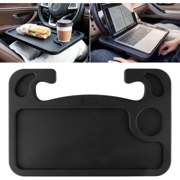 JUSTTOP Car Steering Wheel Desk for Laptop,Multipurpose Travel Car Accessories