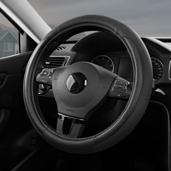 Skechers Steering Wheel Cover Memory Foam,Luxury Leather Steering Wheel