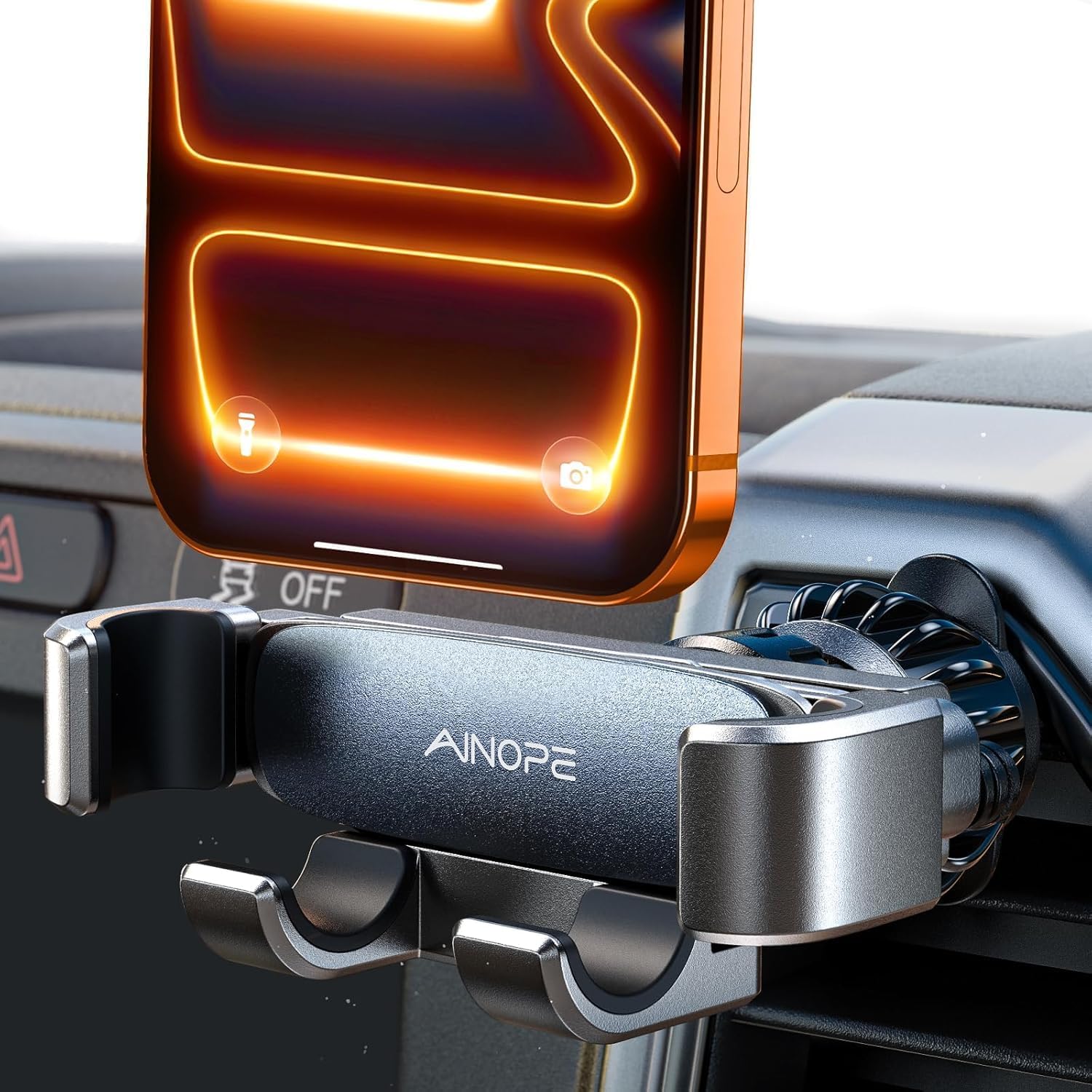 AINOPE Car Vent Phone Mount Holder for iPhone 17 Pro Max Car Mount