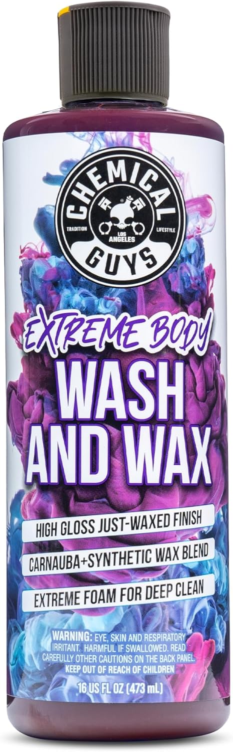 Chemical Guys Extreme Bodywash & Wax Foaming Car Wash Soap - Soap for Foam