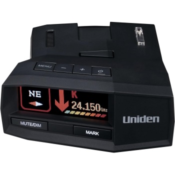UNIDEN R8 Extreme Long-Range Radar/Laser Detector, Dual-Antennas Front & Rear