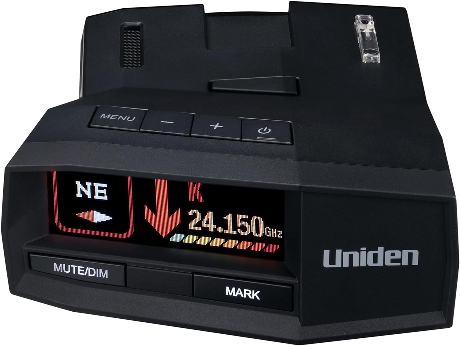 UNIDEN R8 Extreme Long-Range Radar/Laser Detector, Dual-Antennas Front & Rear
