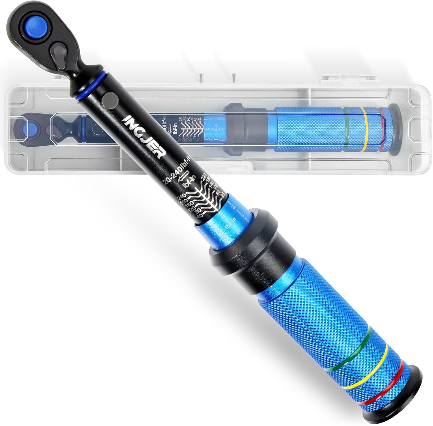 Torque Wrench, UPGRADE Mini 1/4" Drive Click Torque