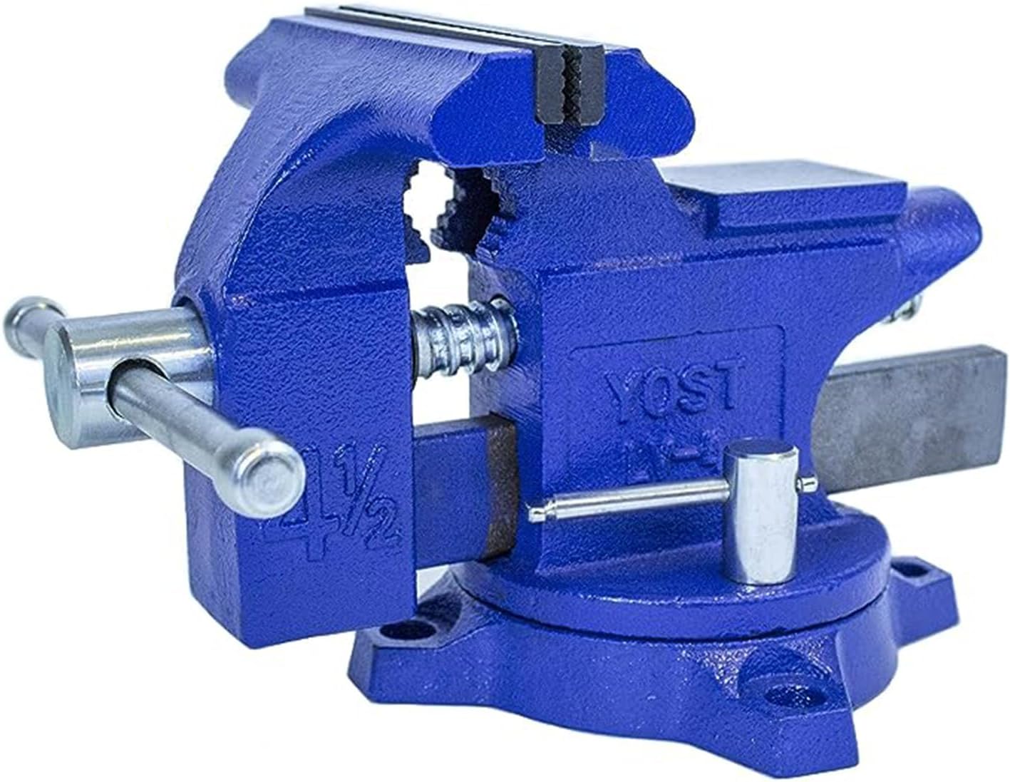 Yost Vises LV-4 Homeowner's Vise | 4.5 Inch Jaw Width with a 3 Inch Jaw Opening