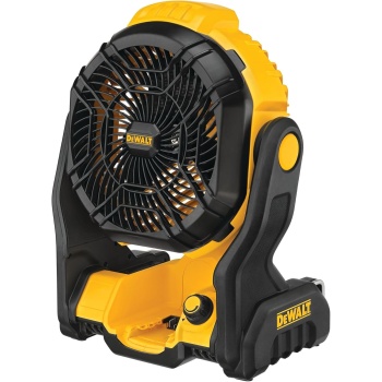 DEWALT 20V MAX Portable Fan, Battery Powered Rechargeable Cordless Shop Fan