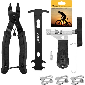 Oumers Bike Chain Repair Tools Set, Bicycle Chain Break Tool, Master Link Pliers
