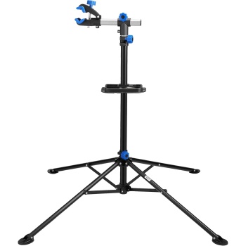 Pro Stand Plus Bike Rack - Heavy-Duty Telescoping Bicycle Stand with Tool Tray