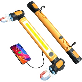 Work Light for Mechanic,3200LM LED Work Lights,5400mAh Rechargeable Magnetic