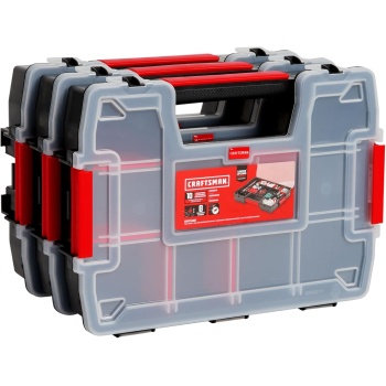 CRAFTSMAN Storage Organizer, Small Parts Organizer, 3-Packs