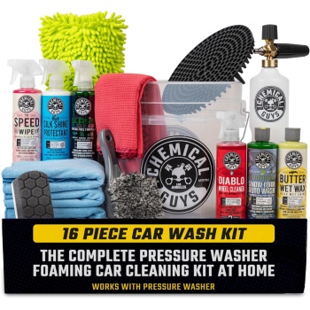 Chemical Guys 16-Piece Arsenal Builder Car Wash Kit with Foam Cannon