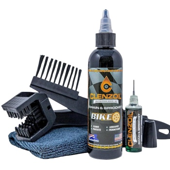 Clenzoil Chain & Sprocket Cleaning Kit - Chain Cleaner Lubricant Protectant