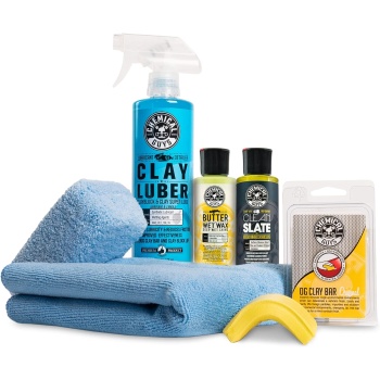 Chemical Guys Clay Bar Kit - Complete System - Clay Bar and Luber Combo