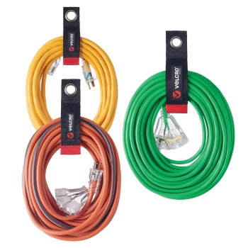 VELCRO Assorted Sizes, Small, Medium, Large Easy Hang Extension Cord Strap Hook
