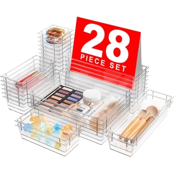 【Military Grade】A-LuGei Drawer Organizer,【𝟱𝗦𝗶𝘇𝗲】Makeup organizer