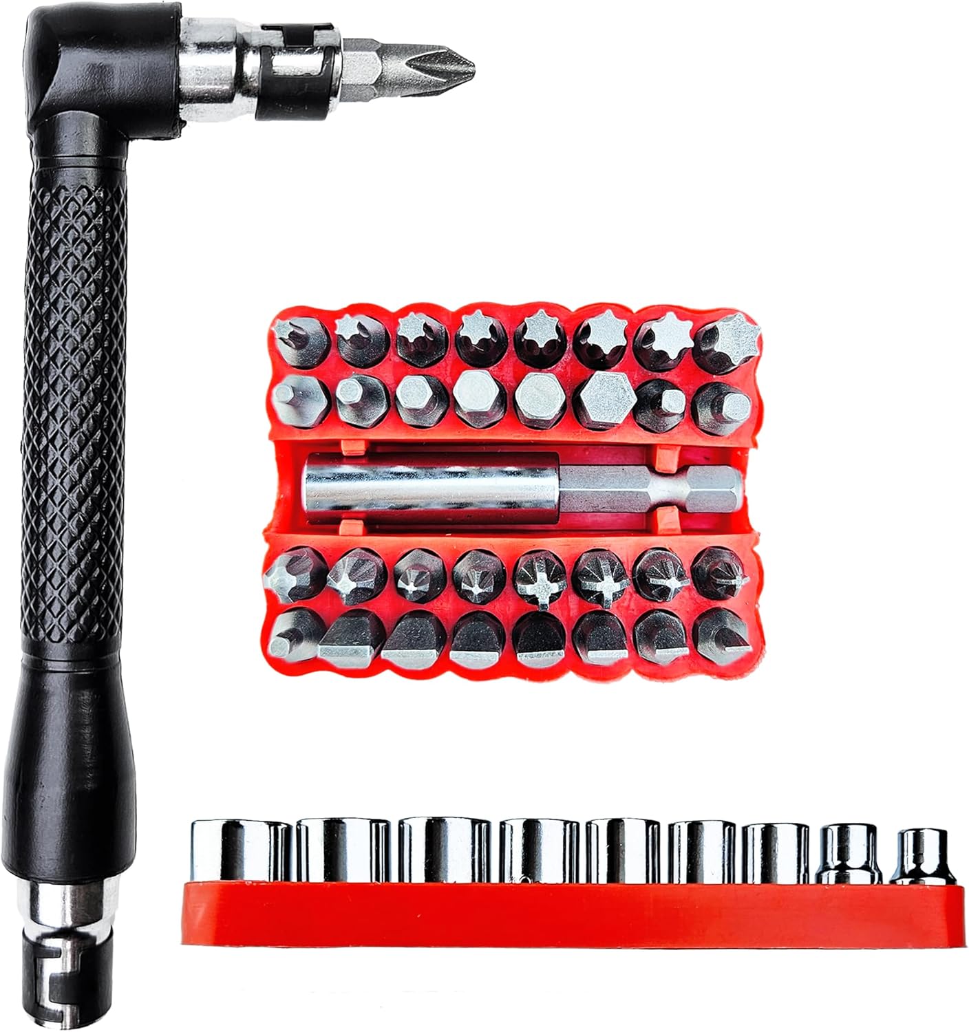 Bike Tool Kit, 44 in 1 Multitool with Screwdriver Socket Hex Key Allen Wrench