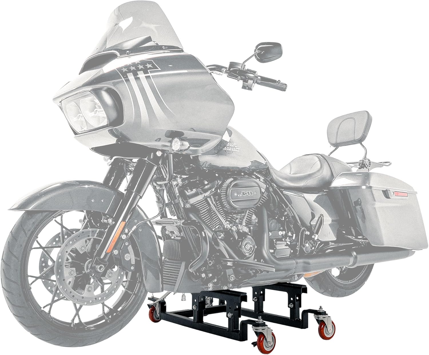 Let's Roll Cruiser Motorcycle Stand - 1200 LB Motorcycle Dolly for Garage