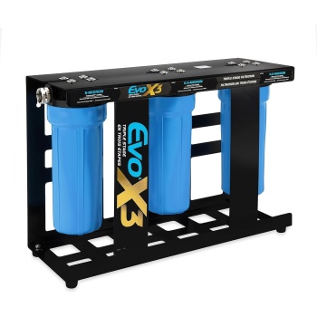 Camco Evo X3 Triple Stage Premium Camper/RV Water Filter Kit