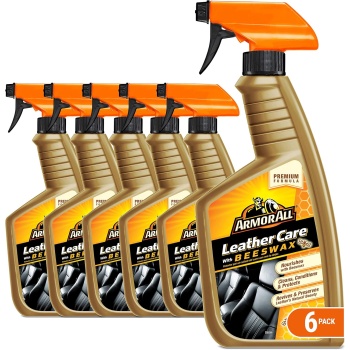 Armor All Car Leather Care Spray Bottle, Cleaner for Cars, Truck, Motorcycle