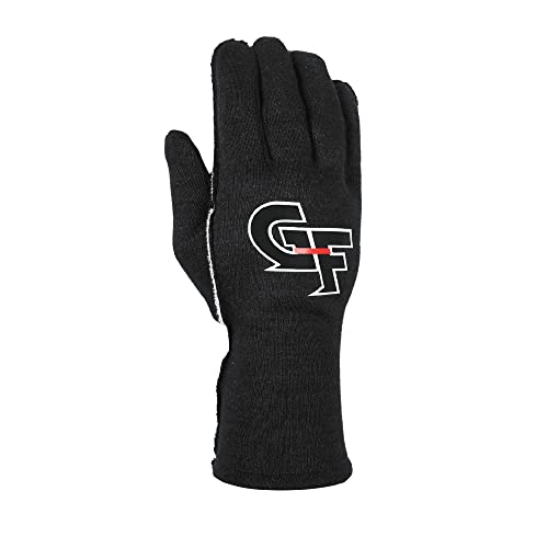 G-FORCE Racing GearG-FORCE Driving Gloves, G-Limit RS, Double Layer, SFI 3.3/5, Nomex, Black, X-Large, Pair